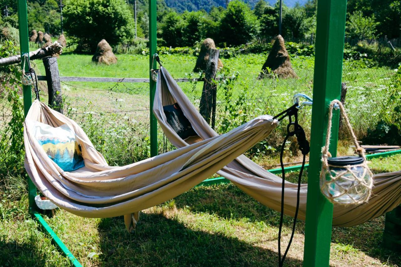 Luna Rock Glamping Brezoi - Blue Scai 外观 照片