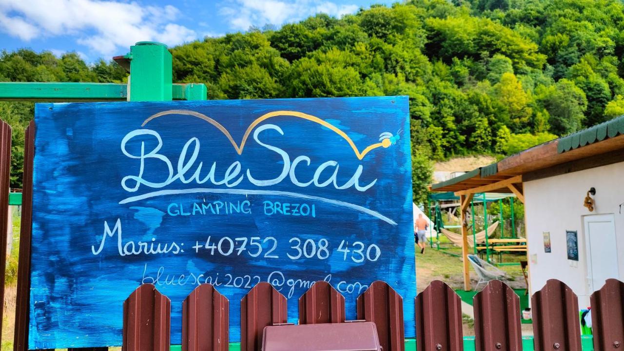 Luna Rock Glamping Brezoi - Blue Scai 外观 照片
